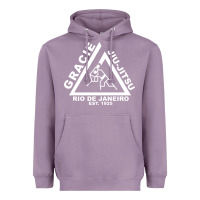 Lavender gracie jiu jitsu  2 Heavyweight Hoodie - artisFamous
