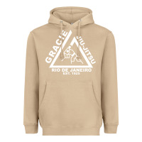 Mushroom gracie jiu jitsu  2 Heavyweight Hoodie - artisFamous