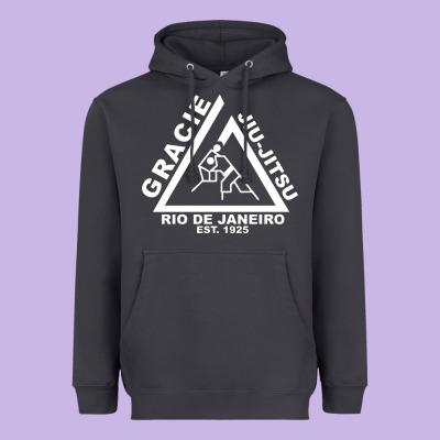 Gracie Jiu Jitsu  2 Heavyweight Hoodie Designed By Artisfamous