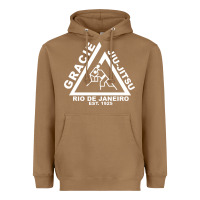 Toasted Coconut gracie jiu jitsu  2 Heavyweight Hoodie - artisFamous