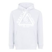 White gracie jiu jitsu  2 Heavyweight Hoodie - artisFamous