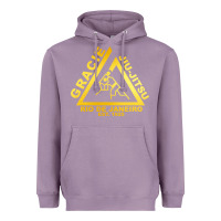 Lavender gracie jiu jitsu Heavyweight Hoodie - artisFamous
