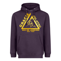 Plum gracie jiu jitsu Heavyweight Hoodie - artisFamous