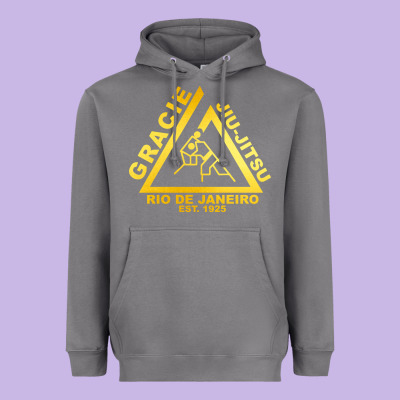 Gracie Jiu Jitsu Heavyweight Hoodie Designed By Artisfamous