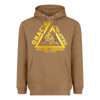 Toasted Coconut gracie jiu jitsu Heavyweight Hoodie - artisFamous