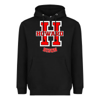 Black howard 1867 university Heavyweight Hoodie - artisFamous