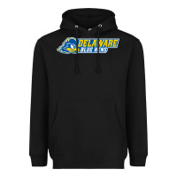 Black delaware fightin' blue hens Heavyweight Hoodie - artisFamous