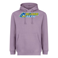 Lavender delaware fightin' blue hens Heavyweight Hoodie - artisFamous