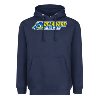 Navy delaware fightin' blue hens Heavyweight Hoodie - artisFamous