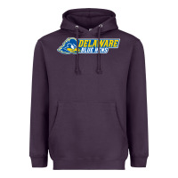 Plum delaware fightin' blue hens Heavyweight Hoodie - artisFamous