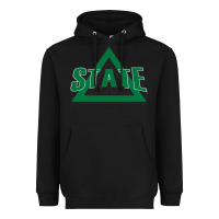 Black delta state athletics Heavyweight Hoodie - artisFamous