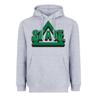 Heather Grey delta state athletics Heavyweight Hoodie - artisFamous