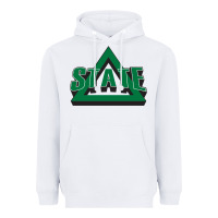 White delta state athletics Heavyweight Hoodie - artisFamous