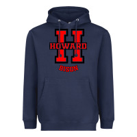 Navy howard 1867 university Heavyweight Hoodie - artisFamous