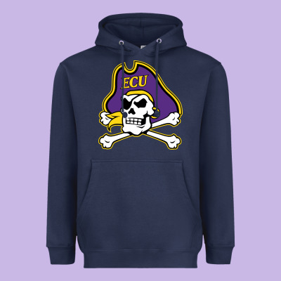 East Carolina Pirates Heavyweight Hoodie Designed By Artisfamous