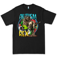 Black Autism Rex Premium Tee - CowGirlArtShop