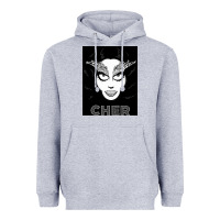 Heather Grey CHER Heavyweight Hoodie - artisFamous