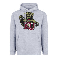 Heather Grey kutztown golden bears Heavyweight Hoodie - artisFamous