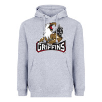 Heather Grey griffins Heavyweight Hoodie - artisFamous