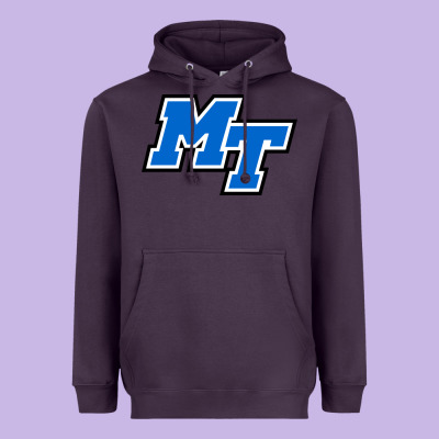 Middle Tennessee Mt Logomark Heavyweight Hoodie Designed By Artisfamous