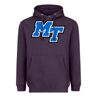 Plum middle tennessee mt logomark Heavyweight Hoodie - artisFamous