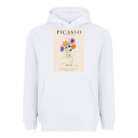 White pablo picasso   bouquet of peace Heavyweight Hoodie - artisFamous