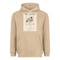 Mushroom pablo picasso   bouquet of peace Heavyweight Hoodie - artisFamous