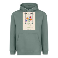 Sage pablo picasso   bouquet of peace Heavyweight Hoodie - artisFamous