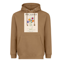 Toasted Coconut pablo picasso   bouquet of peace Heavyweight Hoodie - artisFamous