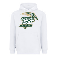 White missouri s&t miners Heavyweight Hoodie - artisFamous