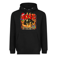 Black acd christmas Heavyweight Hoodie - artisFamous