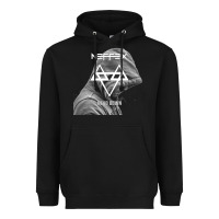 Black head down Heavyweight Hoodie - artisFamous