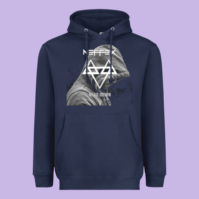 Head Down Heavyweight Hoodie Designed By Artisfamous