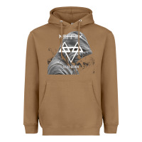Toasted Coconut head down Heavyweight Hoodie - artisFamous