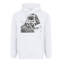 White head down Heavyweight Hoodie - artisFamous