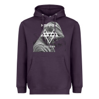 Plum head down Heavyweight Hoodie - artisFamous