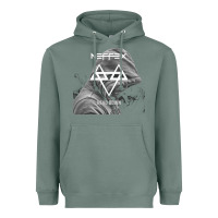 Sage head down Heavyweight Hoodie - artisFamous