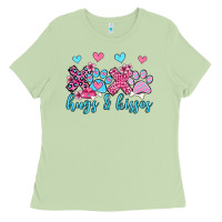 Matcha xoxo hugs and kisses paws olivia Ladies Tee - OliviaCreatesArt