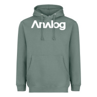 Sage analog Heavyweight Hoodie - artisFamous