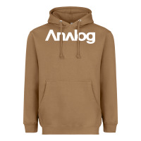 Toasted Coconut analog Heavyweight Hoodie - artisFamous