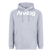 Heather Grey analog Heavyweight Hoodie - artisFamous