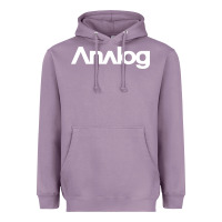 Lavender analog Heavyweight Hoodie - artisFamous