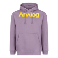 Lavender analog Heavyweight Hoodie - artisFamous