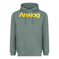Sage analog Heavyweight Hoodie - artisFamous