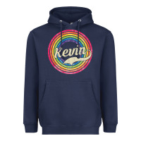 Navy kevin Heavyweight Hoodie - artisFamous