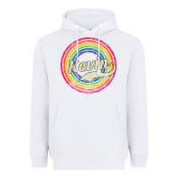White kevin Heavyweight Hoodie - artisFamous