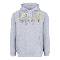 Heather Grey classic Heavyweight Hoodie - artisFamous