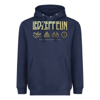 Navy classic Heavyweight Hoodie - artisFamous