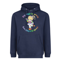 Navy rainbow brite badass   rainbow brite Heavyweight Hoodie - artisFamous