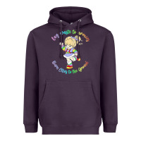 Plum rainbow brite badass   rainbow brite Heavyweight Hoodie - artisFamous